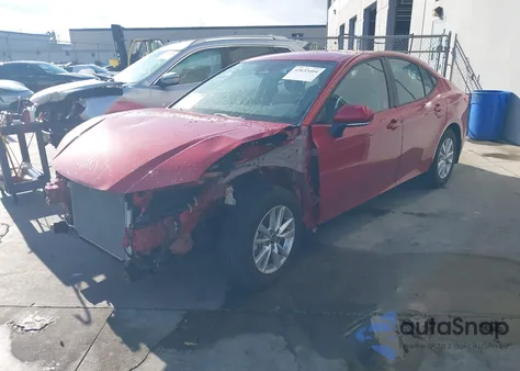 2025 Toyota Camry Le from USA, damaged, VIN 4T1DAACK2SU108807
